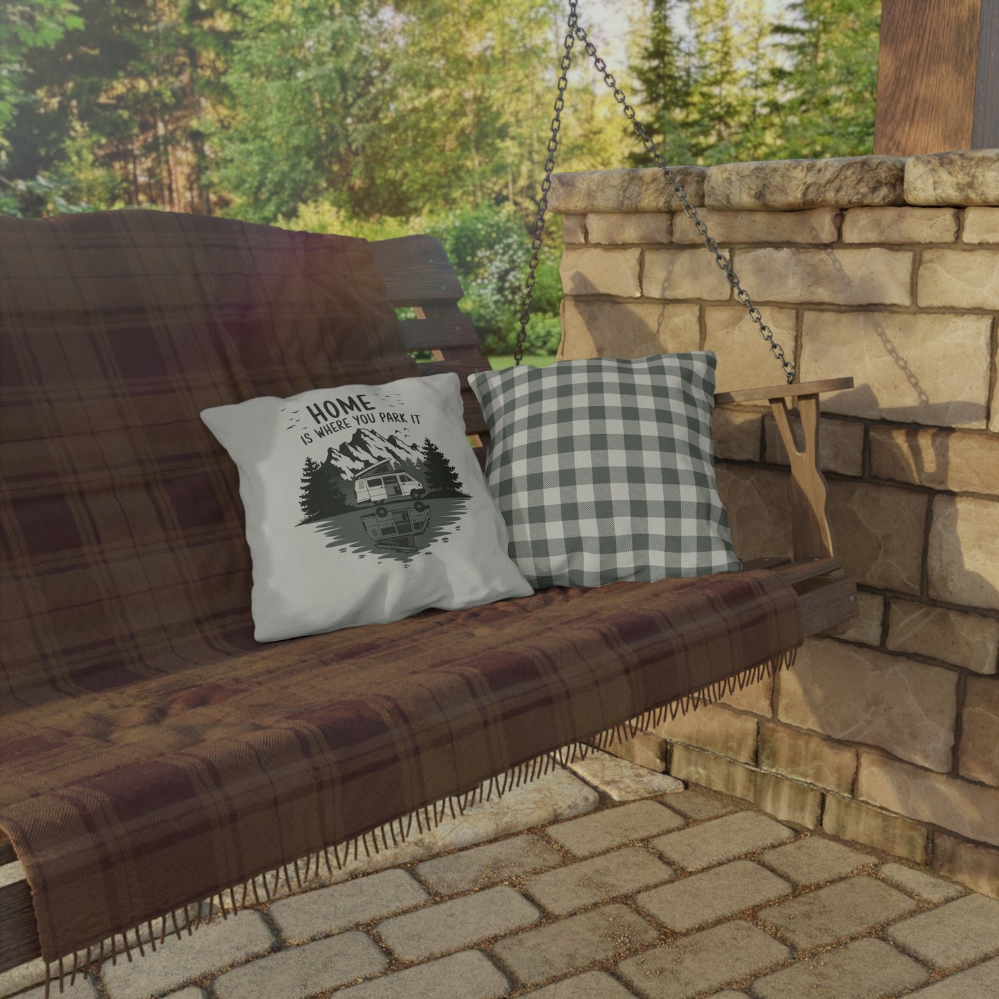 Home is Where You Park It: The Best Camper Van Throw Pillows