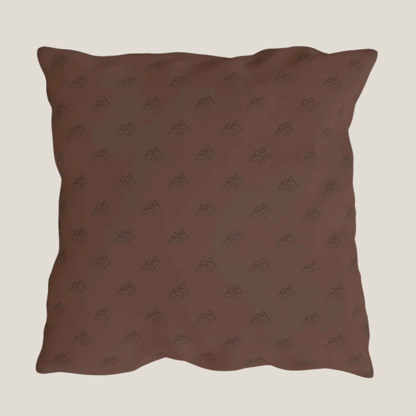 The Mountains Are Calling Outdoor Pillow – Weather-Resistant Patio Toss Cushion for Nature Enthusiasts