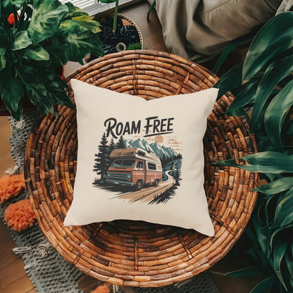 Roam Free: Stylish Throw Pillows for Van Life Lovers